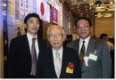 組合７０周年パーティーで、親子三代